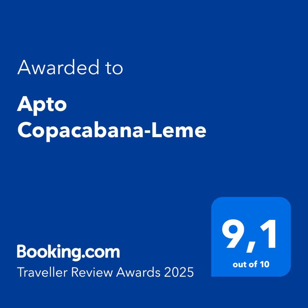 Apto Copacabana-Leme Rio de Janeiro Exterior photo